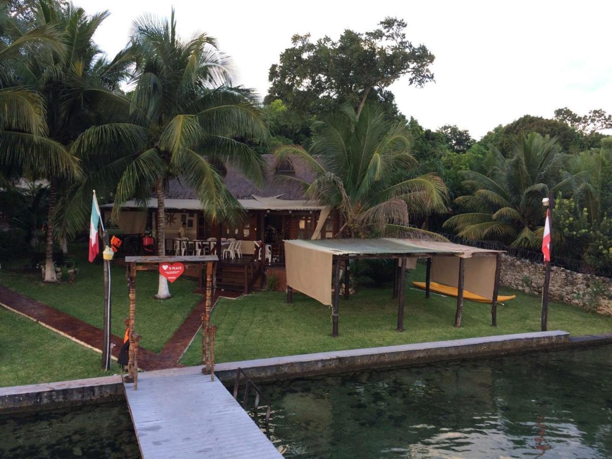 Coras Place Bacalar Lagoon Front エクステリア 写真