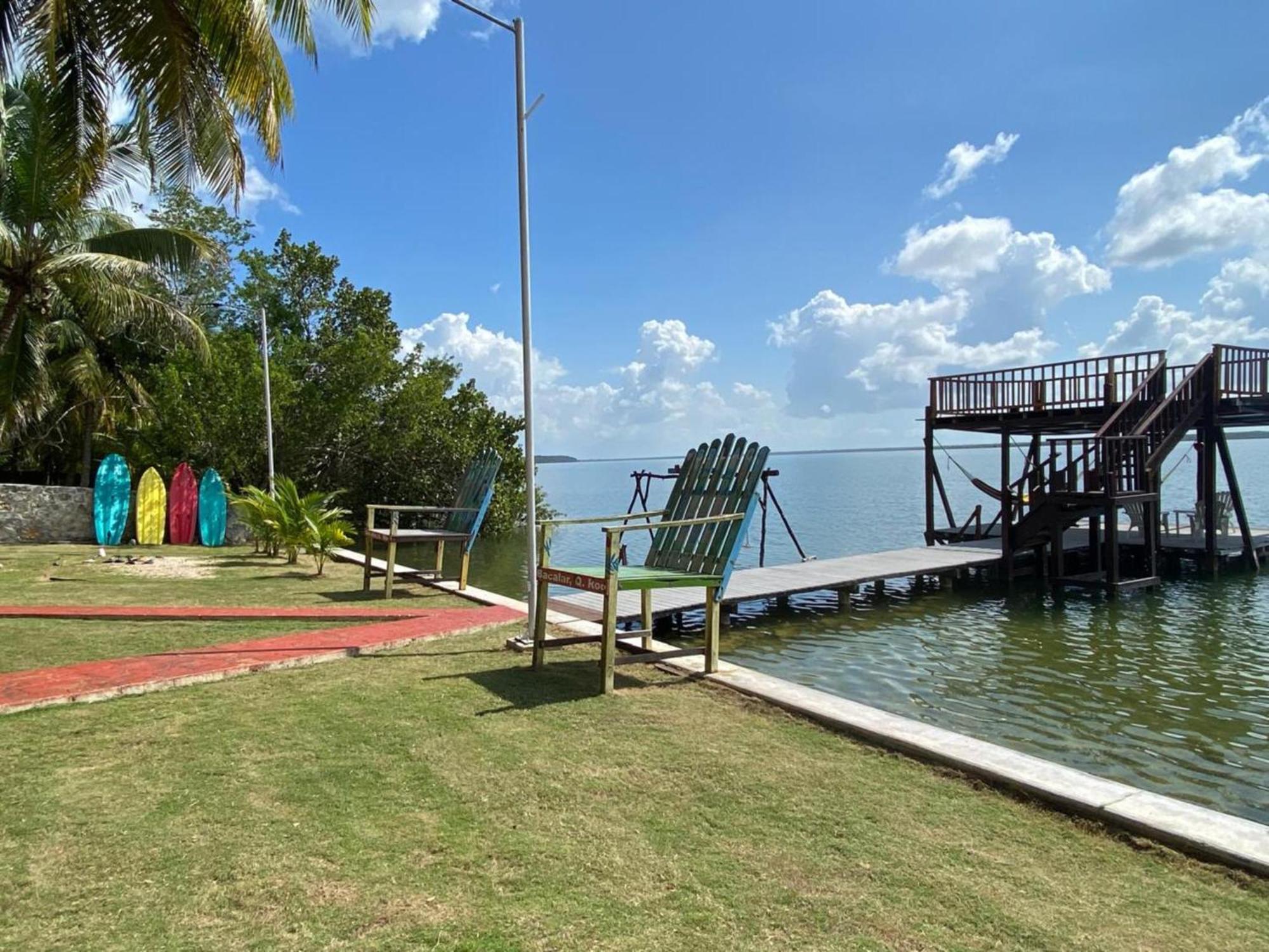 Coras Place Bacalar Lagoon Front エクステリア 写真