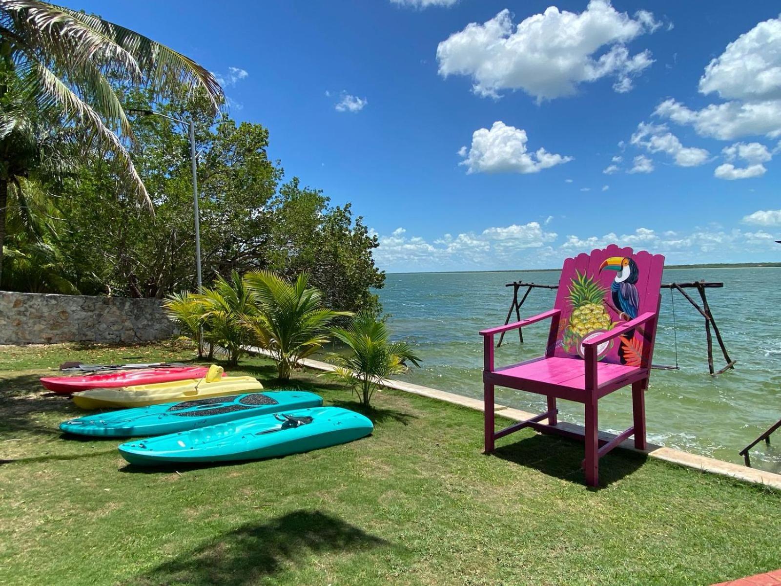 Coras Place Bacalar Lagoon Front エクステリア 写真